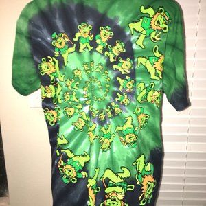 Grateful Dead  Lucky Bears  Tie Dye T Shirt XL  NEW  Box Lb1
